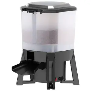 Zonne-Energie Visvijver Automatische Feeder Koi Vijver Intelligente Timing Voeden Indoor Outdoor Grote Oppervlakte Visfeeder