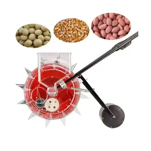 Agriculture Corn Soybeans Peanut Maize Wheat Hand Push Seeder Manual Sowing Seed Machine