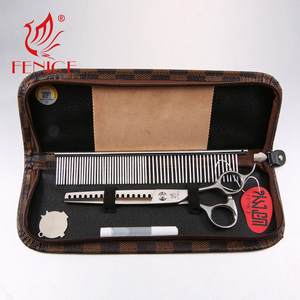 Fenice 6,75 inch JP440C Steel invested roughing versa sheet scissors thinning scissors - Product Image 6