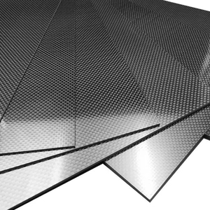 Venta al por mayor de fábrica, productos de tablero de compuestos de fibra de carbono CNC 1mm 3mm 5mm, placa de carbono, hoja de fibra de carbono - Product Image 1