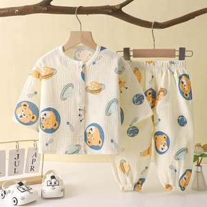 Set di vestiti di mussola per bambini bambini vestiti per bambini pigiama <span class=keywords><strong>2</strong></span> pezzi - Product Image 2