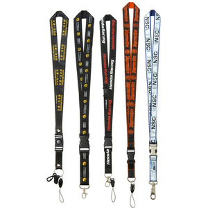 Logo personnalisé Lanyard personnalisé Sublimation de colorant polyester porte-clés lanyard de cou en gros - Product Image 2