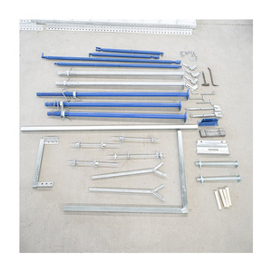 Adto bê tông nhôm ván khuôn thành phần Chùm Wing Nut Wedge Pin Bolt wallties phẳng Tie Rod - Product Image 1