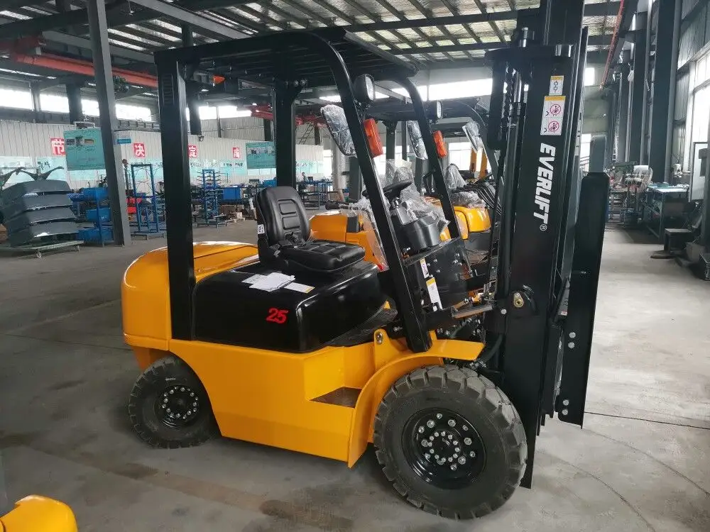 Everlift Diesel forklift 3ton 3.5ton FD30T/35T lifting height 3m-6.5m heli forklift China engine factory price china forklift