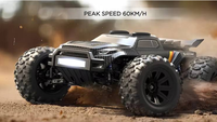 Mobil RC Brushless MJX 12212 1/12 Baru 2026, Monster Truck Cepat 4x4 Off-Road Crawler 58KM/Jam Kecepatan Tinggi 2.4G Hyper Go Vehicle