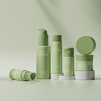 Ensembles d'emballages cosmétiques vides 10ml 15ml 20ml 30ml 50ml Pot de crème et vaporisateur à pompe Ensemble de soins de la peau Crème pour le visage Bouteille de lotion