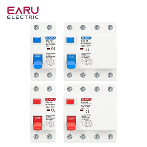 Interruptor Diferencial de Corriente Residual (RCCB/RCD/ELCB) Tipo A/AC de 2/4 Polos, <span class=keywords><strong>10</strong></span>/30/100/300mA, Interruptor de Seguridad EAL-18 A/AC - Product Image 1