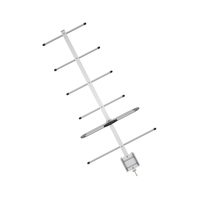 Antenne directionnelle Yagi sans fil 12dbi 6 éléments 450 mhz pour amplificateur de signal de communication