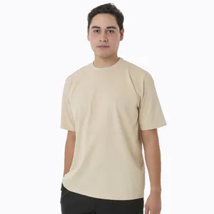YWGH fournisseur de t-shirts mode coton t-shirt surdimensionné personnalisé boxy fit t-shirt vierge pour hommes vêtements t-shirt lourd