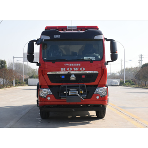 <span class=keywords><strong>Camion</strong></span> de pompiers Sinotruck HOWO 340HP, véhicule de sauvetage, citerne à <span class=keywords><strong>pompe</strong></span> avec roues motrices 4x2 pour <span class=keywords><strong>pompe</strong></span> de lutte contre l'incendie, moniteur 119 - Product Image 3