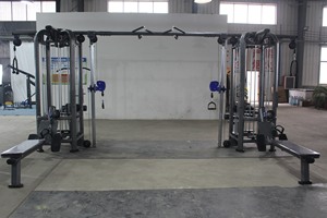 Equipo de Gimnasio Multifuncional de Uso Comercial, Estación de Ejercicio de Alta Resistencia con 8 Puestos para Gimnasio - Product Image 6