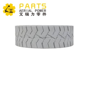 Ruota HNARL <span class=keywords><strong>JLG</strong></span> <span class=keywords><strong>4860182</strong></span> 12.5 X 4.25 Non-marking Grigia per Piattaforma a Forbice <span class=keywords><strong>JLG</strong></span> 1532E2 1932E2 - Product Image 2