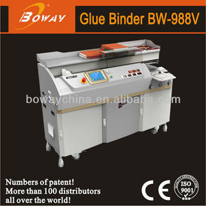 300-400 books/H Automatic side glue perfect automatic A3 bookbinder - Product Image 2