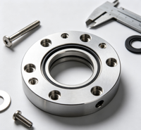 Service d'usinage CNC de précision, adaptateur de robot de livraison, anneau de fixation pour caméra Lidar, support de capteur, fabrication de prototypes OEM personnalisés
