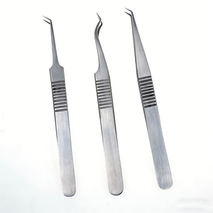 Pinces <span class=keywords><strong>à</strong></span> extensions de cils en métal et outils de soin des ongles – Précision, durabilité, produits de beauté pour recourber les cils – Meilleures ventes <span class=keywords><strong>à</strong></span> l'exportation - Product Image 1