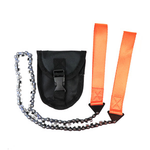 <strong>Hand</strong> Rope Chain <strong>Saw</strong> Portable Manual <strong>Tree</strong> <strong>Limb</strong> Chain <strong>Saw</strong> Folding Pocket Chain <strong>Saw</strong> for Camping Hiking Fishing