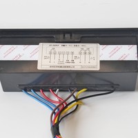 Termostato Digital Programable de Panel Grande KT-2020LF1 para Refrigeración, Gestiona 3 Funciones: Refrigeración + Congelación + Luz Individual