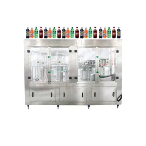 Dây chuyền sản xuất máy làm nước ngọt có ga 3000bph/máy làm nước soda - Product Image 1