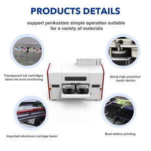 Venta directa de fábrica Impresora Dtg de doble estación Gran formato Comercial Dual Platen Camiseta digital Impresora de ropa Dtg - Product Image 5