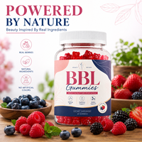 Complément alimentaire BBL Gummies en Swahili pour les fesses et les hanches, suppléments de santé BBL Gummy Maca, marque privée, fabrication OEM ODM, fournisseur d'usine