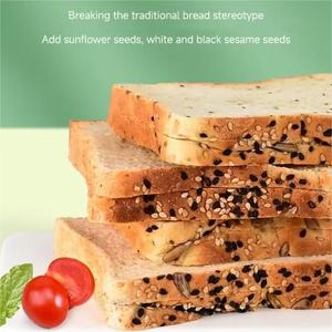Aji Chia – graine <span class=keywords><strong>de</strong></span> pain complet pour le petit déjeuner, tranche <span class=keywords><strong>de</strong></span> pain grillé, pain sans sucre <span class=keywords><strong>de</strong></span> blé entier - Product Image 4