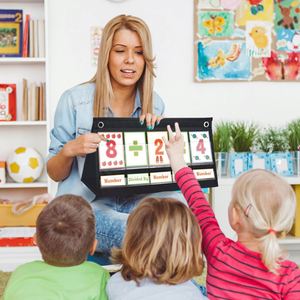 Cartes de nombres éducatives de poche pour tout-petits, pour l'école à domicile, fournitures de classe, apprentissage essentiel, bureau, école - Product Image 4
