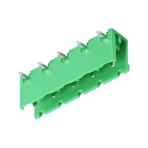 7.5/7.62 pitch pluggable terminal block/PCB Terminal Block/ Right angled/90 Degree