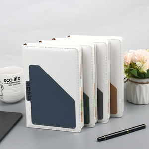 Venta al <span class=keywords><strong>por</strong></span> <span class=keywords><strong>mayor</strong></span> logotipo personalizado A5 PU cuero 2025 Agenda Tapa dura A5 agenda semanal mensual planificador diario cuaderno - Product Image 3