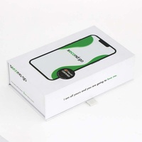 Emballage de téléphone portable intelligent personnalisé, boîte cadeau de luxe pour téléphone portable avec fermeture magnétique