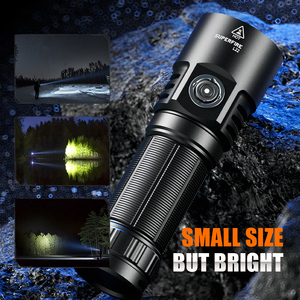 Lampe torche étanche rechargeable USB en alliage d'aluminium 60W, 5000 lumens super lumineux, faisceau de 1000m+, autonomie 8-16h, pour usage extérieur - Product Image 4