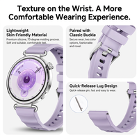 Bracelet de montre en silicone à libération rapide 18 mm pour Huawei Watch GT 6, ajustement fin, résistant à la transpiration, flexible, bracelet de sport