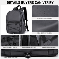 Mochila Compacta Personalizada OEM con Material Resistente al Desgaste, Almacenamiento Inteligente, Divisor para Tablet de 7.9 Pulgadas, para Viajes, Ocio y Desplazamientos Diarios