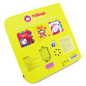 Livre sonore interactif éducatif pour enfants T'choupi Chante Les Premières Comptines en français, personnalisé par l'usine OEM - Product Image 3