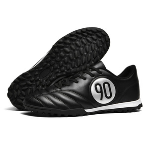 Ronaldo scarpe sportive da allenamento calcio uomo antiscivolo unghie lunghe unghie rotte per bambini studenti stagione solette PU - Product Image 6