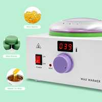 Offre Spéciale : Chauffe-cire numérique professionnel 600 ml avec écran LED, 100 W, bol en silicone, pour salon et spa, épilation, OEM