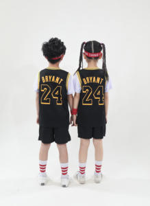 Conjunto <span class=keywords><strong>de</strong></span> <span class=keywords><strong>camiseta</strong></span> <span class=keywords><strong>de</strong></span> baloncesto para niños <span class=keywords><strong>de</strong></span> dos piezas falsas James Durant Curry <span class=keywords><strong>Doncic</strong></span>, camisetas <span class=keywords><strong>de</strong></span> dos piezas <span class=keywords><strong>de</strong></span> entrenamiento <span class=keywords><strong>de</strong></span> baloncesto para niños - Product Image 4