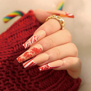 Adornos de <span class=keywords><strong>uñas</strong></span> postizas para decoración de Navidad, <span class=keywords><strong>2022</strong></span> - Product Image 5