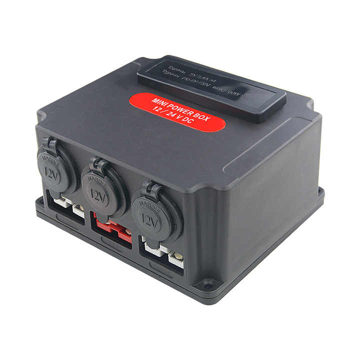 Waterproof 12V Battery Box With Dual USB Portable Generator Power