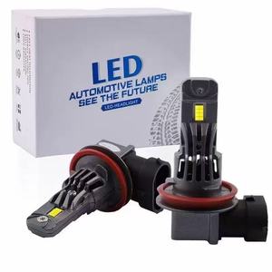 Phare LED de voiture A51 exclusif transfrontalier, intégré à travers le capot, H7/H4/H11, haute puissance, ultra-lumineux <span class=keywords><strong>1</strong></span>:<span class=keywords><strong>1</strong></span>, 12V, ajustement universel - Product Image 1