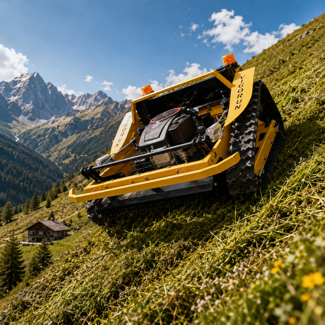 Vigorun VTLM800 Brush Cutter Grass Trimmer Euro 5/EPA 48V 20Ah Battery Chinese zero Turn Lawn Mowers for Hillsides