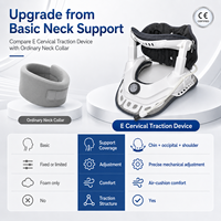 Appareil de décompression cervicale BOAN pour usage domestique, pompe électrique portable avec batterie intégrée, certifié CE, étireur de cou