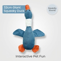 Jouet en peluche interactif robuste et réaliste pour grands chiens, avec couineur et sons de grommellement manuels à basse fréquence, motifs Hippopotame, Canard, Corgi, pour toutes les occasions