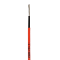 10 mm2 Solarstrom kabel Niederspannungs-einadriger isolierter verzinnter Kupferdraht XLPE/PVC/XLPO-Isolierung für Paneele