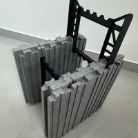 Bloques EPS ICF, Formas de Hormigón Aisladas, Bloques de Espuma para Ahorro de Energía, para Construcción de Casas Residenciales y Villas, OEM Disponible