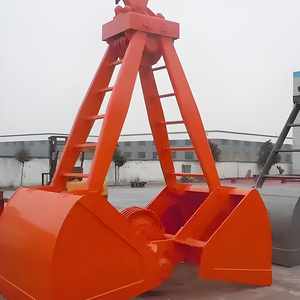 באיכות גבוהה 4m3 או 5m3 עגורן קפות לתפוס מחיר דלי למנוף או מחפר - Product Image 5