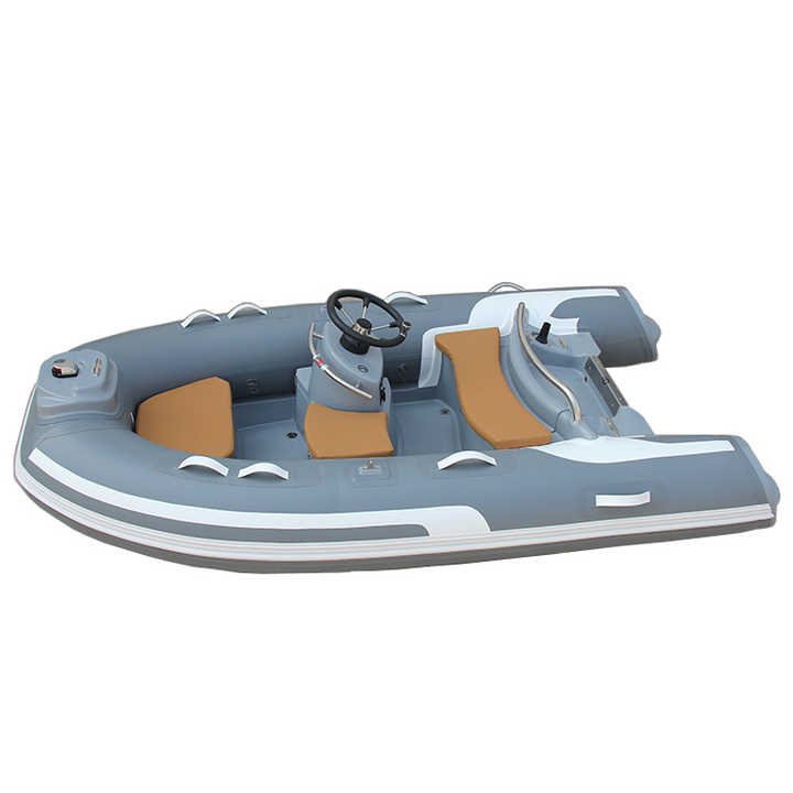 CE Certified Deep v Fiberglass RIB Boat Hypalon/PVC Inflatable RIB ...