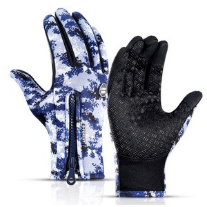 Vente flash - Gants de sport d'hiver camouflage pour enfants, chauds, coupe-vent, imperméables, couleur personnalisée - Product Image 1