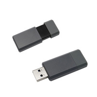 Flashdisk USB Retraktil Persegi Panjang ABS dengan Logo Custom, Pendrive 2.0, Memory Stick, Hadiah Promosi Bisnis, U Disk 3.0