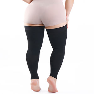 <span class=keywords><strong>Medias</strong></span> de Compresión Médicas Graduadas de 20-30 mmHg, Moderadamente Firmes, Color Beige, Anti Varices, de Nailon, <span class=keywords><strong>sin</strong></span> <span class=keywords><strong>Pie</strong></span>, hasta el Muslo - Product Image 5