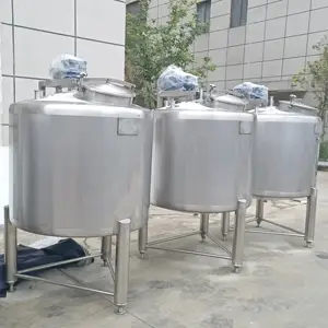 Best Selling Stainless Steel Liquid Storage Tank 500 Liter Water Tank Price Milk Storage Tank